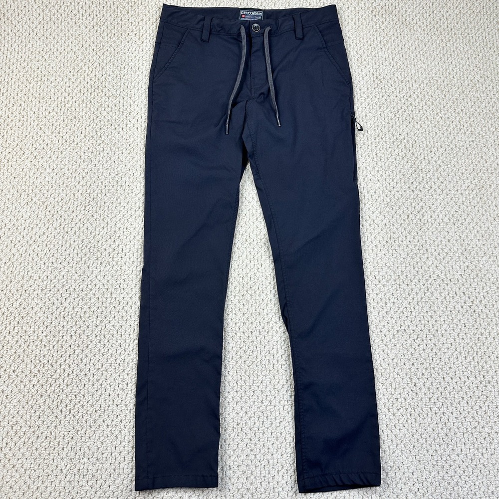 686 Everywhere Pants Mens 32x31 Black Multi Shell Slim Fit Performance Trousers